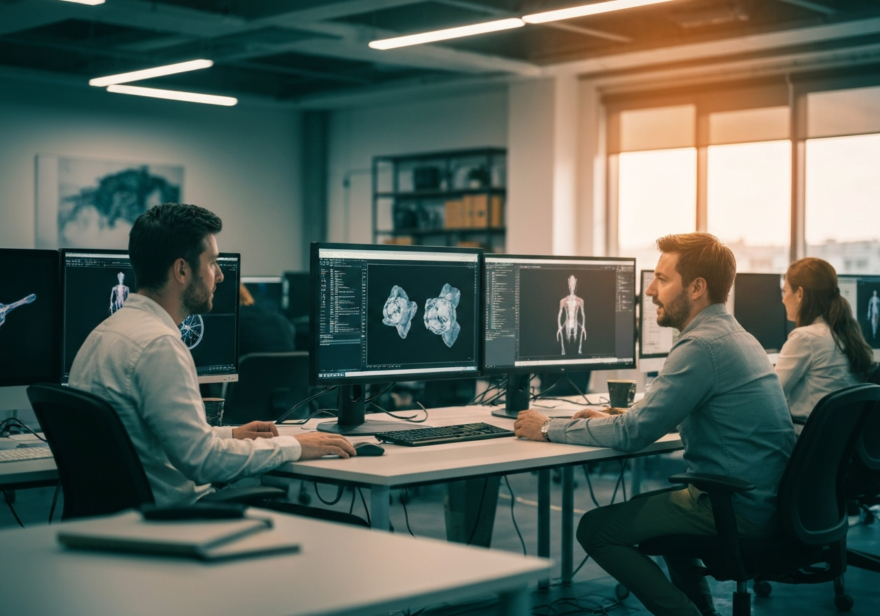 DreamLight Studio β medical 3D animation workspace